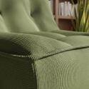 Sillón de tela para sofá modular