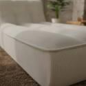 Chaise longue de tela para sofá modular