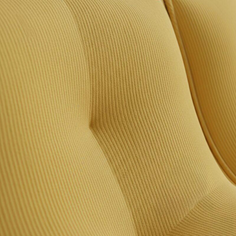 Sillones modular de tejido de acanalado - Por 2 (4/8)