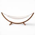 Hamaca con soporte de madera FSC®
