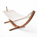 Hamaca con soporte de madera FSC®