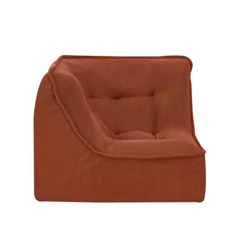 Sillón esquinero de tela para sofá modular (2/7)