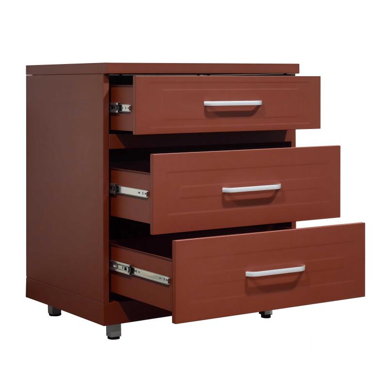 Cocina de exterior de metal con fregadero de exterior y almacenaje - 3 módulos (6/7)