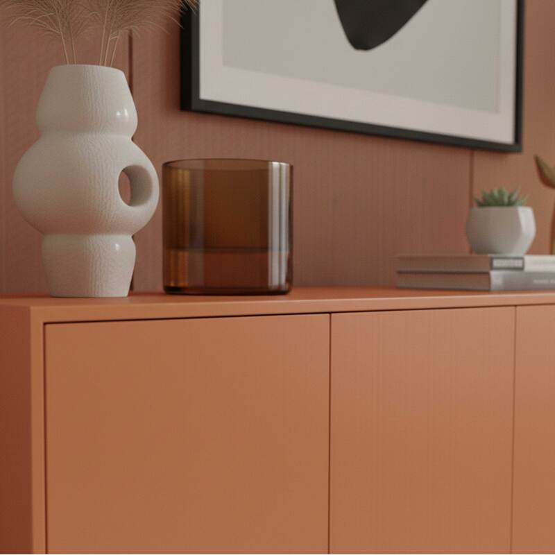 Aparador liso 4 puertas 160 cm (3/9)