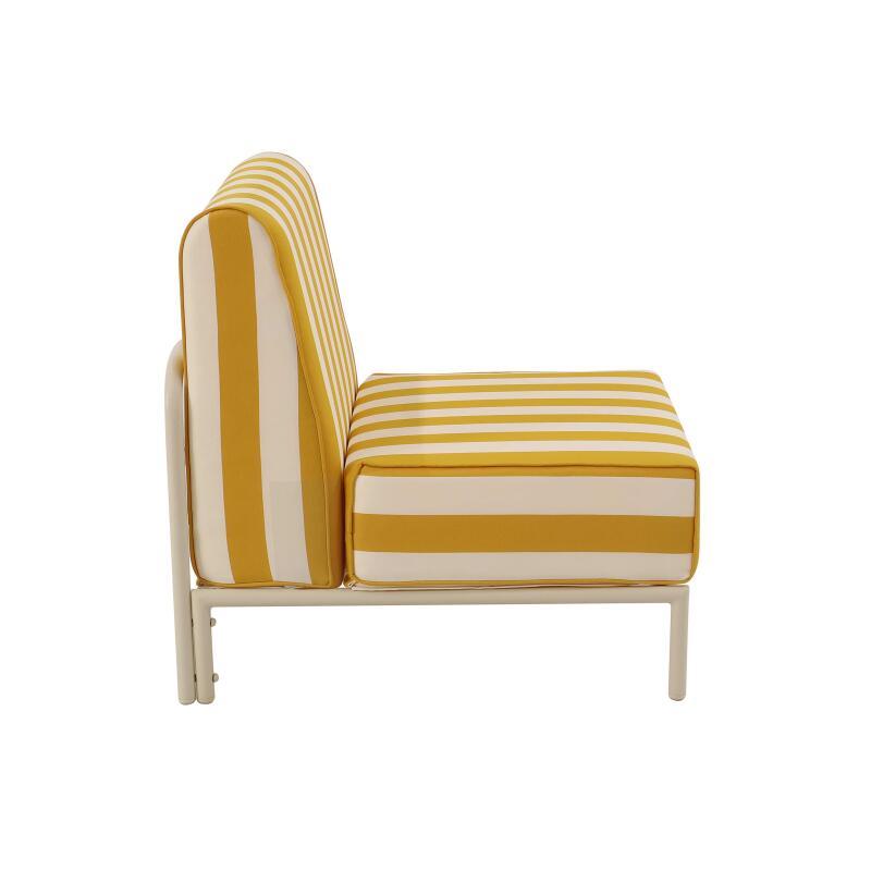 Sillón a rayas para sofá modular de exterior (2/5)