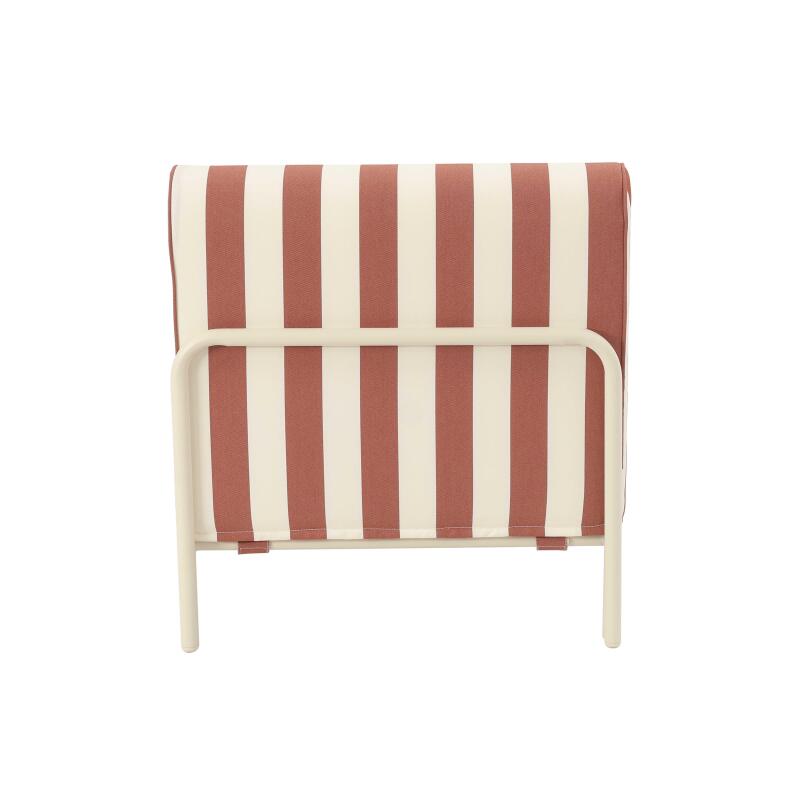 Sillón a rayas para sofá modular de exterior (4/8)