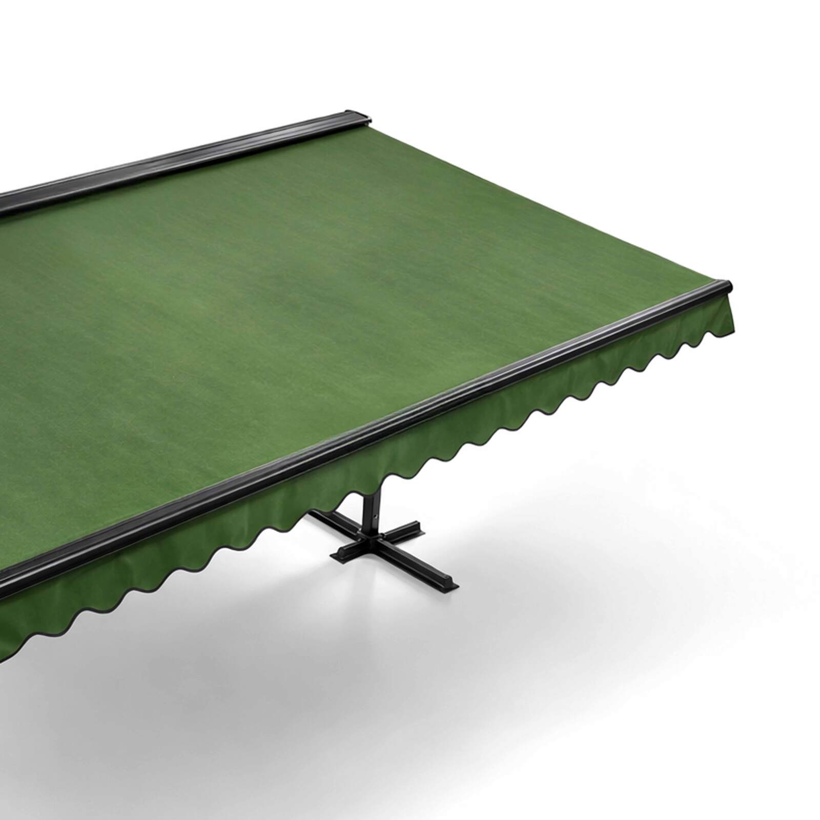 Toldo a dos aguas (3 x 4m) y 4 losetas de contrapeso