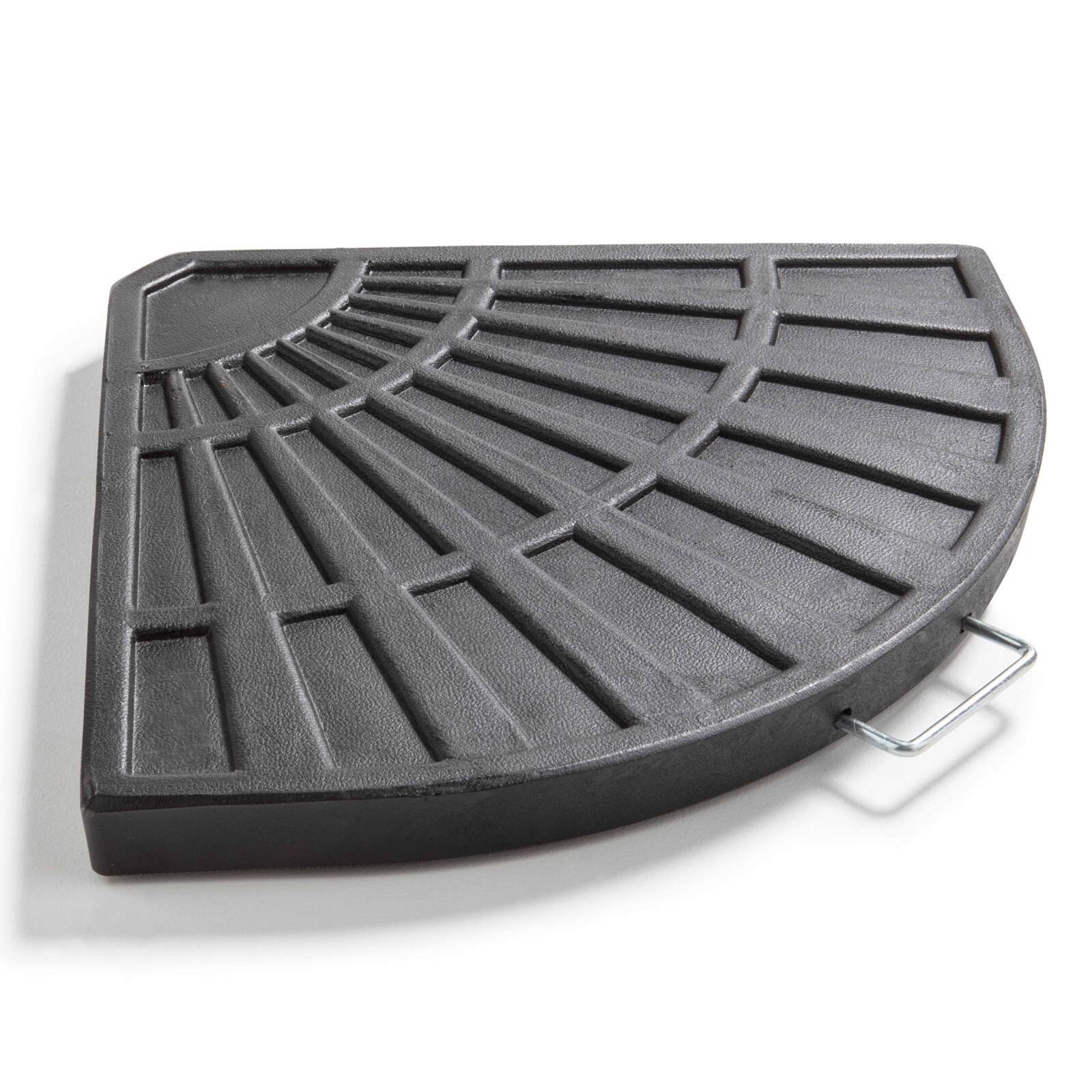 Toldo a dos aguas (3 x 4m) y 4 losetas de contrapeso