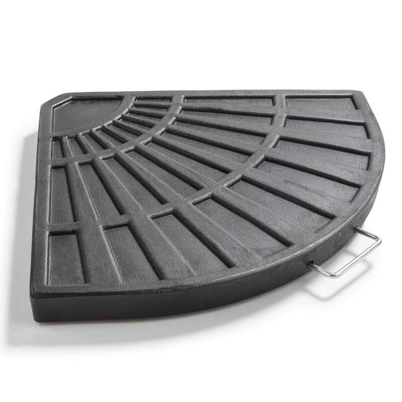 Toldo a dos aguas (3 x 4m) y 4 losetas de contrapeso (5/7)