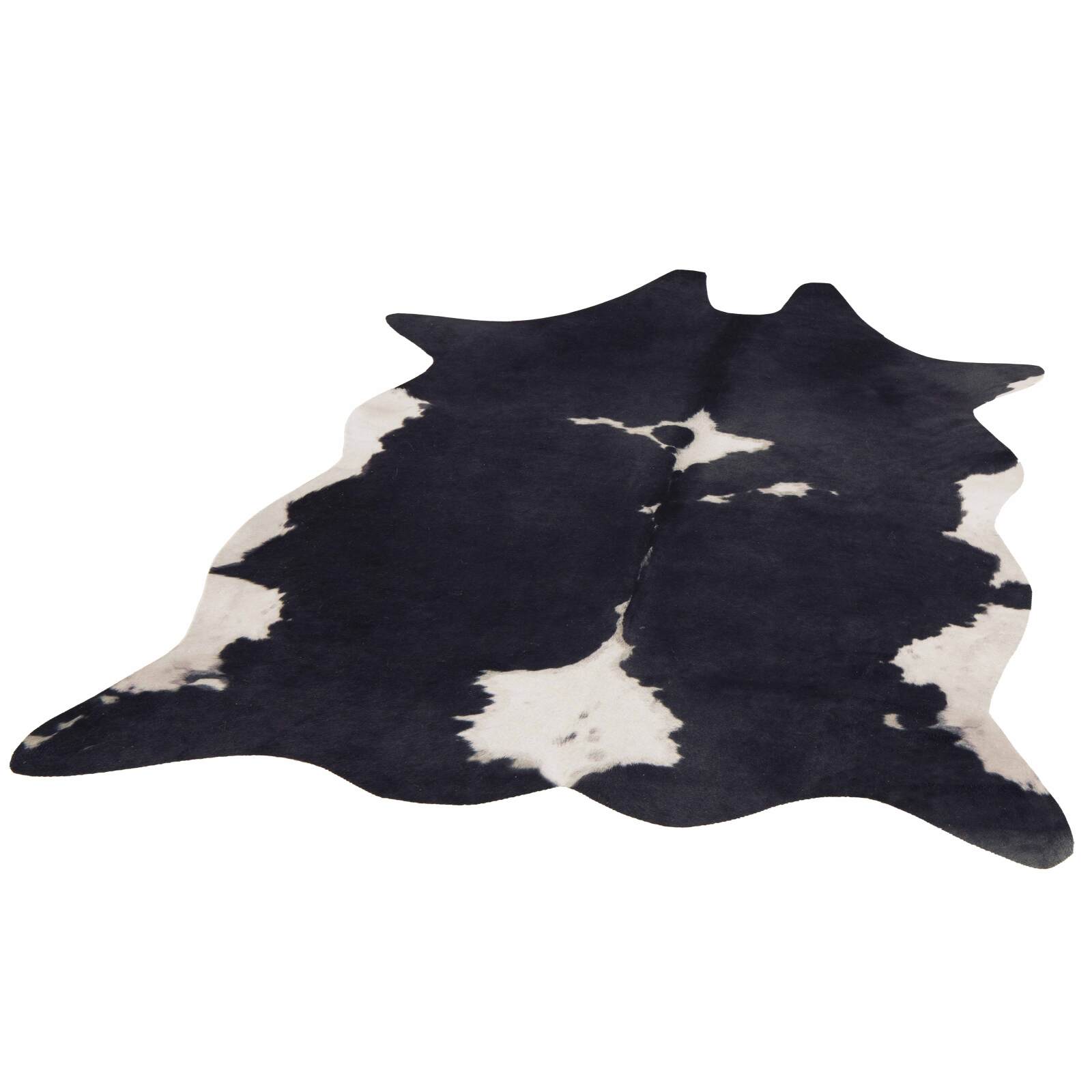 Alfombra imitación piel de vaca 155x190 cm