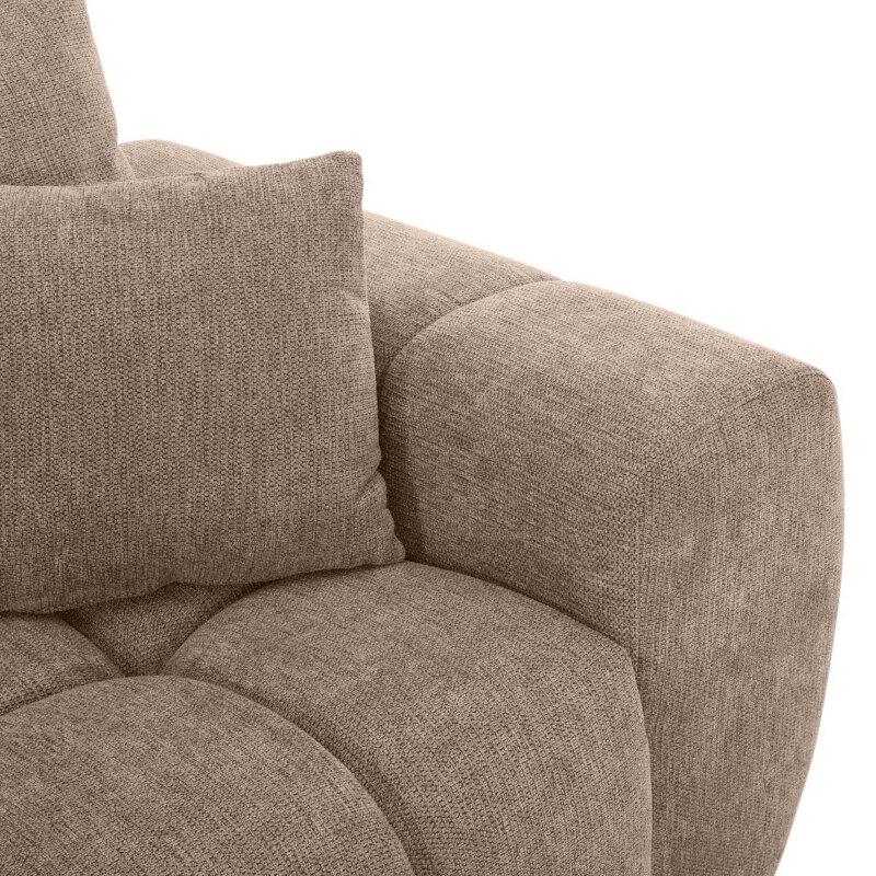 Sofá de 3 plazas de tela con cojines (6/9)