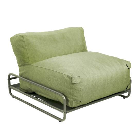 Sillón para sofá modular de exterior con estructura | Oviala