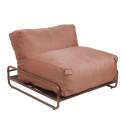 Sillón para sofá modular de exterior con estructura