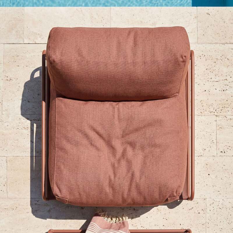 Sillón para sofá modular de exterior con estructura (4/7)