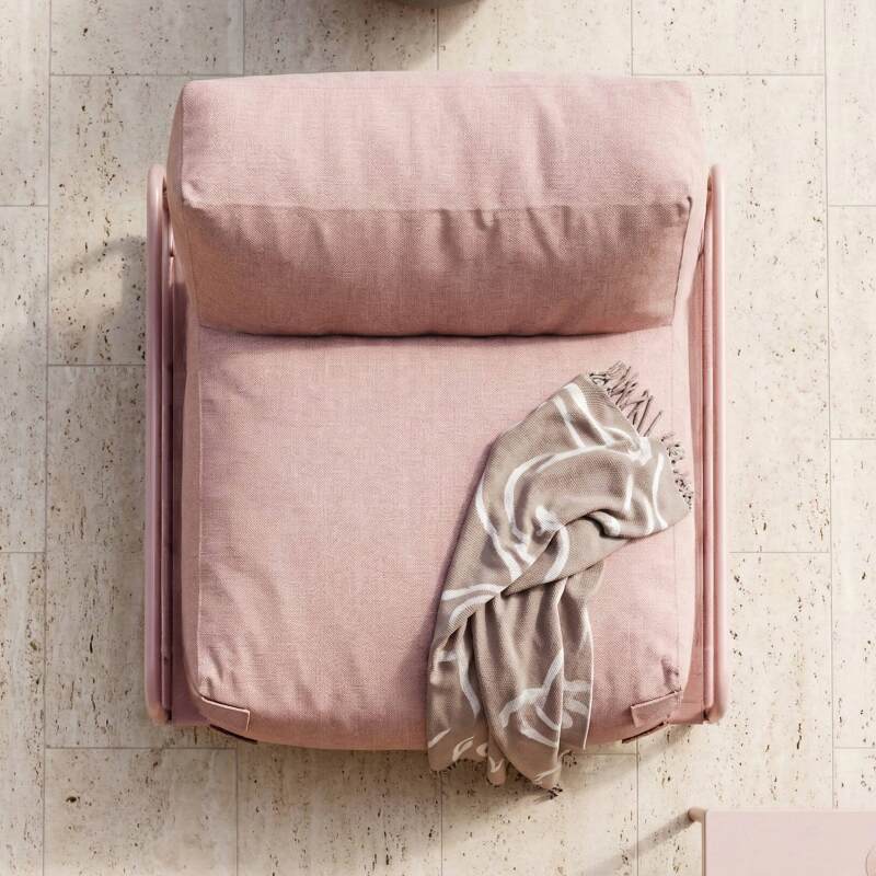 Sillón para sofá modular de exterior con estructura (2/7)