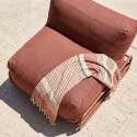 Sillón para sofá modular de exterior con estructura