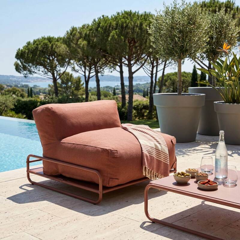 Estructura para sillón y puf del sofá modular de exterior MIXI (3/5)