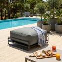 Estructura para sillón y puf del sofá modular de exterior MIXI