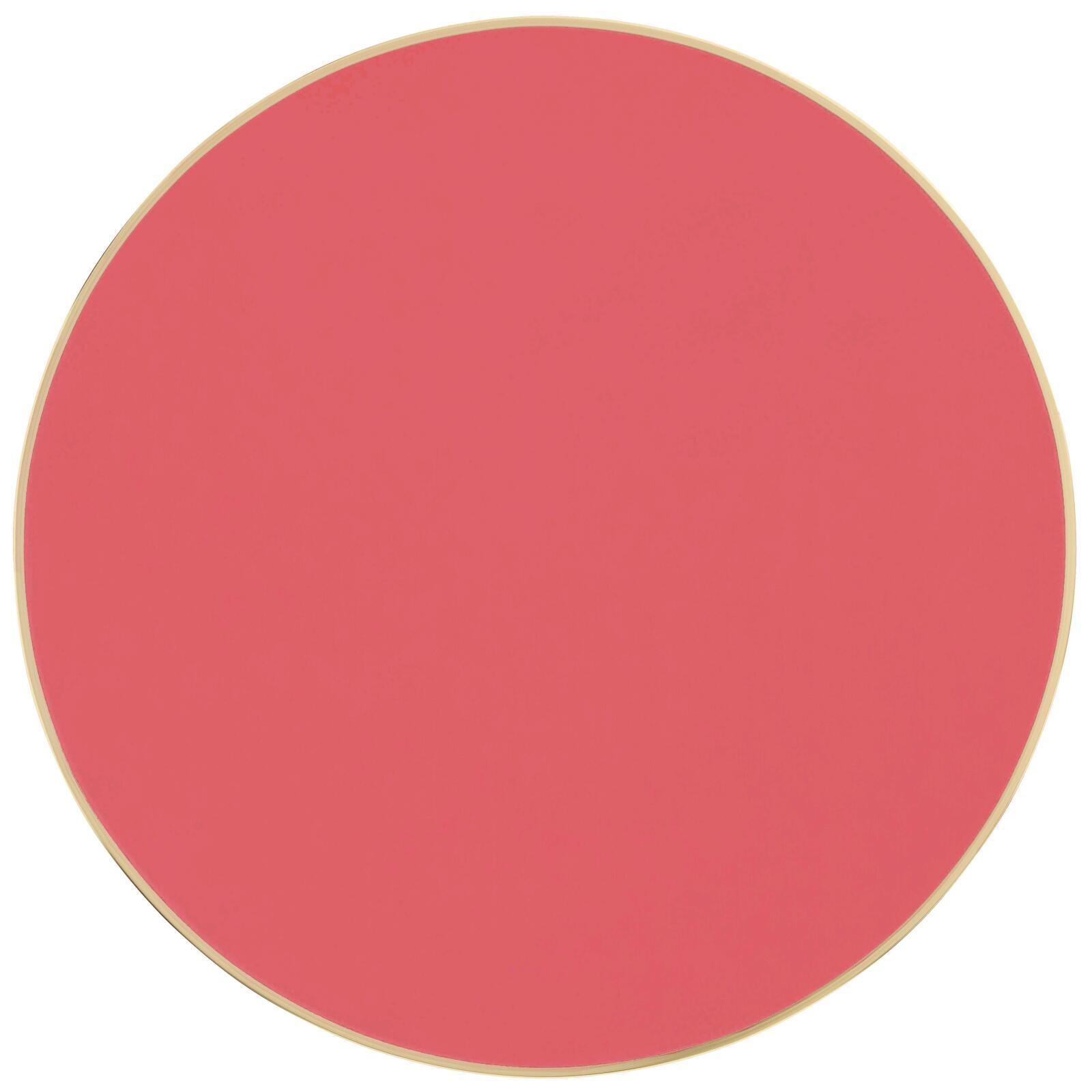 Tablero de madera contrachapada con revestimiento laminado y cantos de aluminio ⌀60 cm