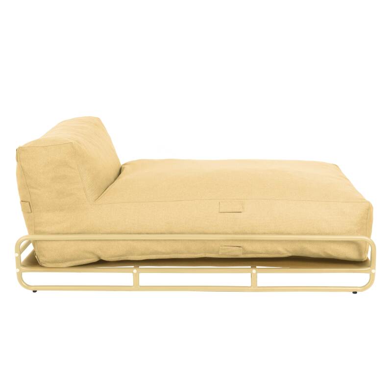 Chaise longue para sofá modular de exterior con estructura (4/6)
