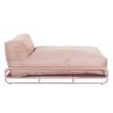 Chaise longue para sofá modular de exterior con estructura