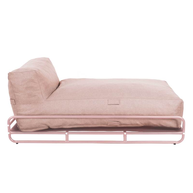 Chaise longue para sofá modular de exterior con estructura (4/6)