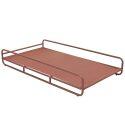 Chaise longue para sofá modular de exterior con estructura