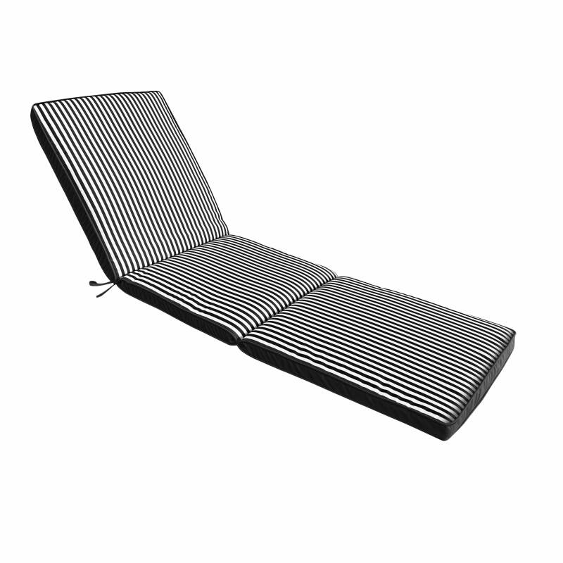 Cojín de exterior para tumbona 186 x 53 cm - Lote de 2 (4/5)