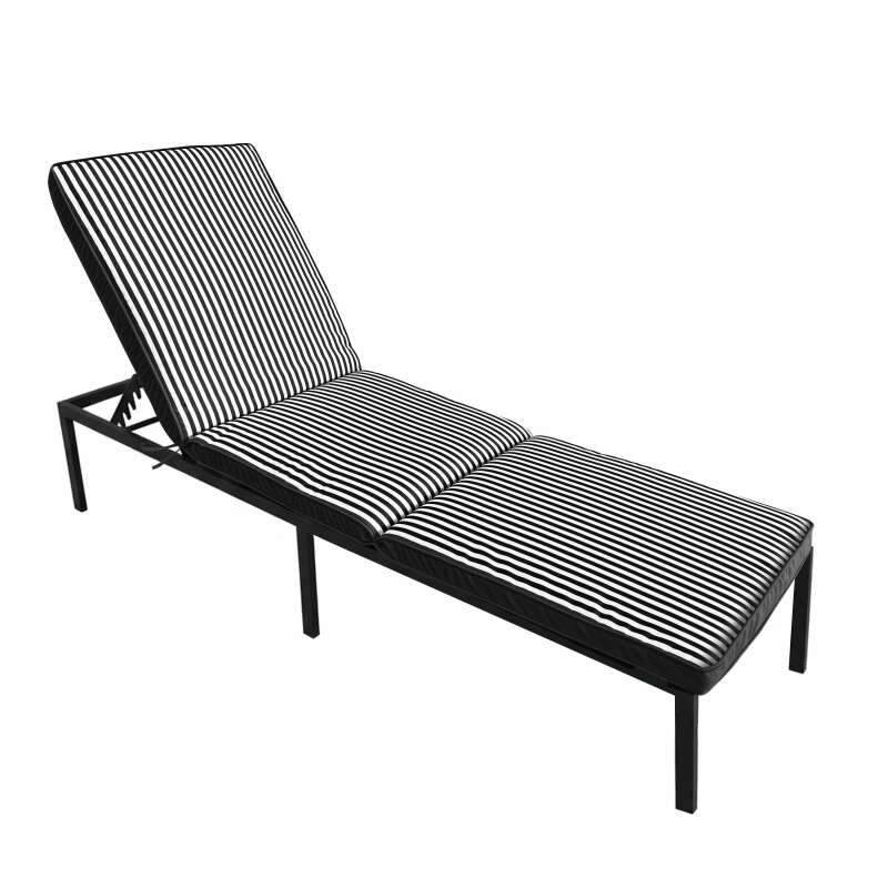 Cojín de exterior para tumbona 186 x 53 cm - Lote de 2 (2/5)