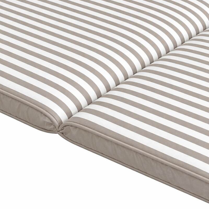 Cojín de exterior para tumbona 186 x 53 cm - Lote de 2 (3/5)
