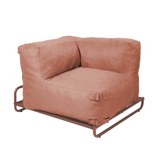 Sillón esquinero para sofá modular de exterior con estructura | Oviala