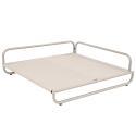 Sillón esquinero para sofá modular de exterior con estructura