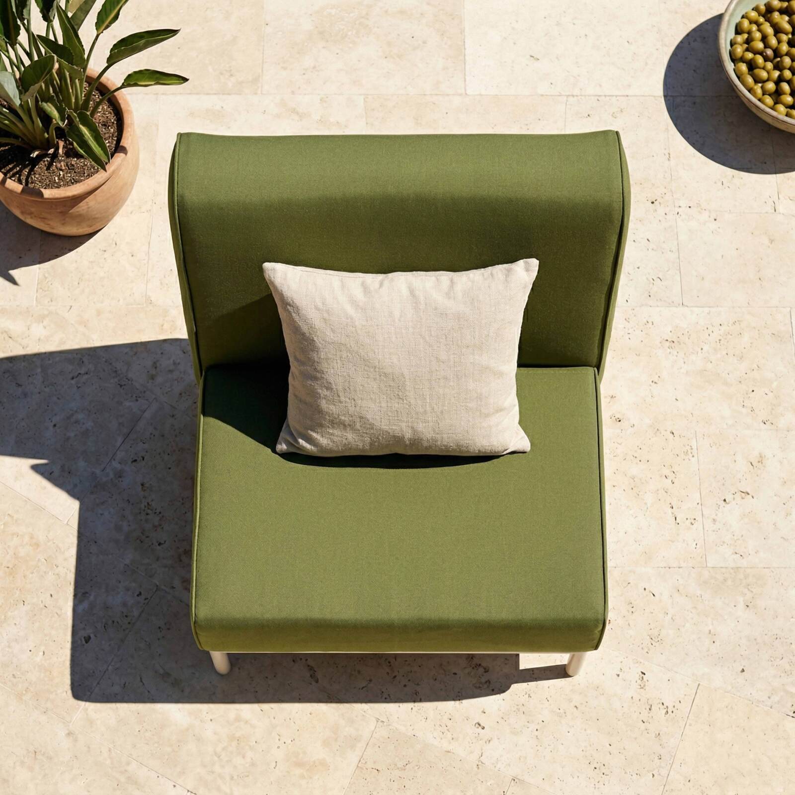 Sillón para sofá modular de exterior