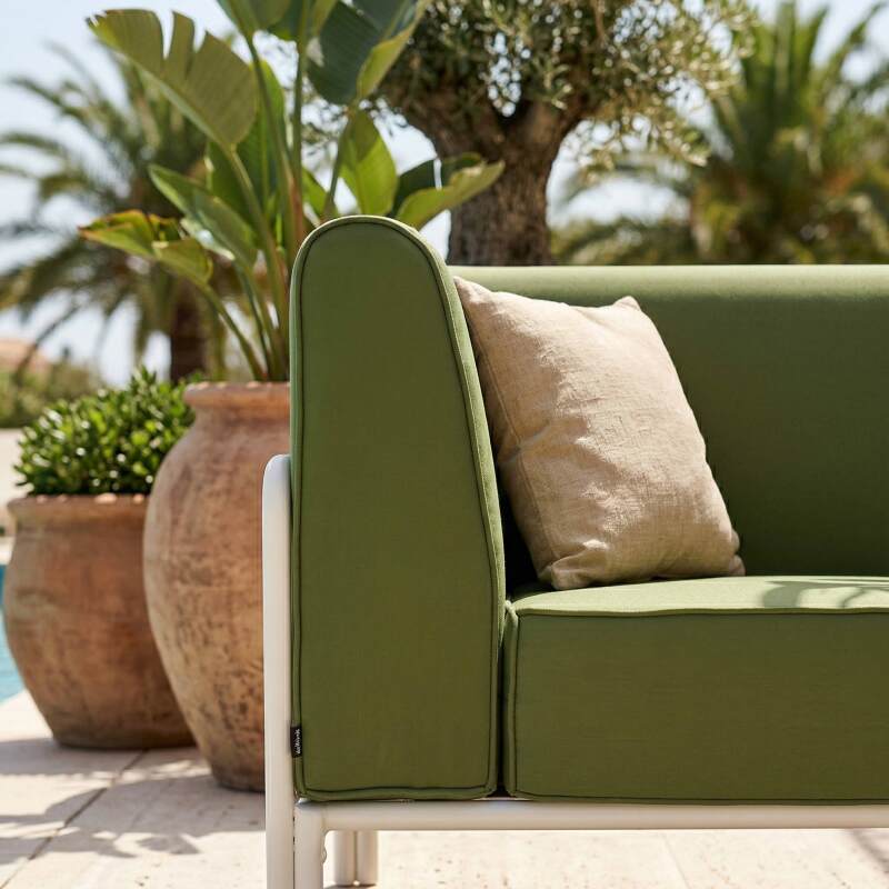 Sillón esquinero para sofá modular de exterior (3/7)