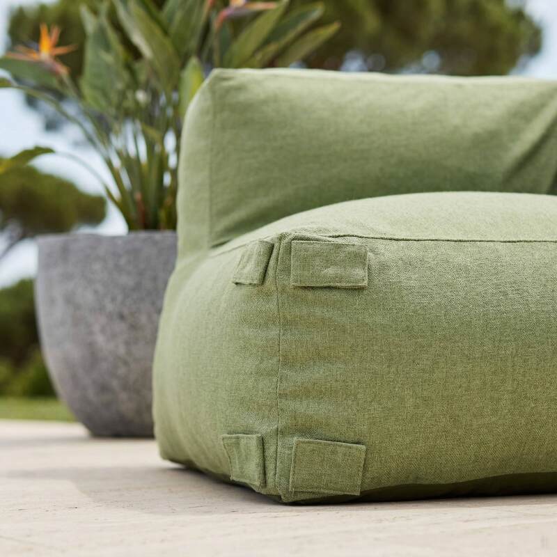 Sillón esquinero para sofá modular de exterior (3/6)
