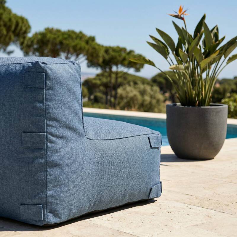Sillón esquinero para sofá modular de exterior (3/7)