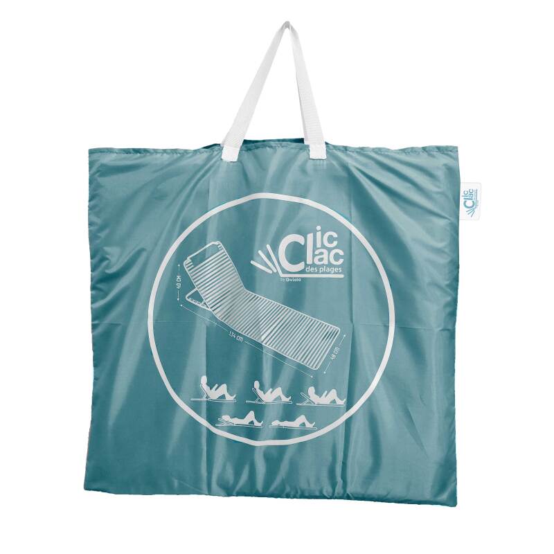 Lote de 2 tumbonas de playa plegables a rayas reclinables 5 posiciones (6/7)