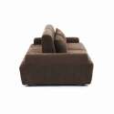 Sofá modular de 2 plazas de tela con cojines