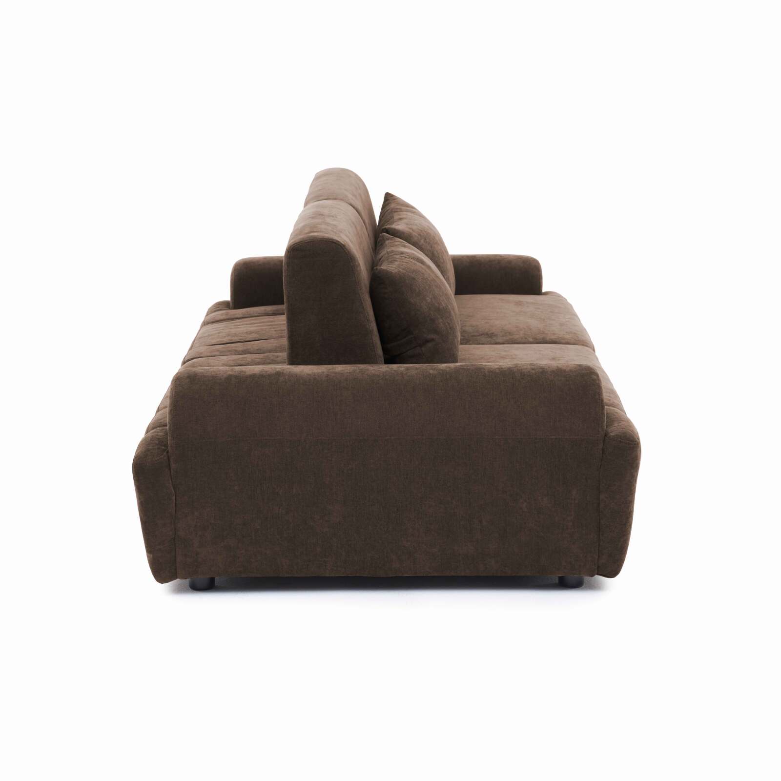 Sofá modular de 2 plazas de tela con cojines