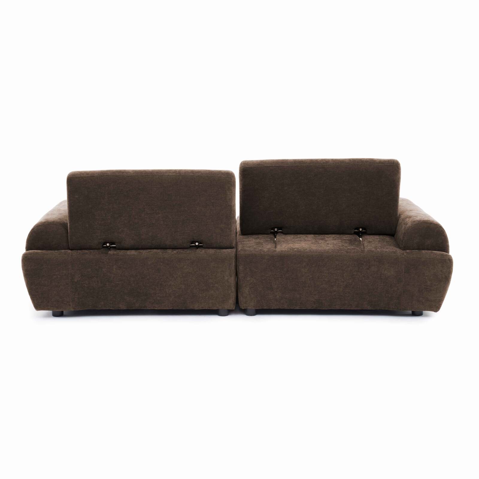 Sofá modular de 2 plazas de tela con cojines