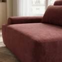 Sillón derecho para sofá modular de tela con cojín