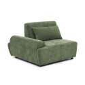 Sillón derecho para sofá modular de tela con cojín