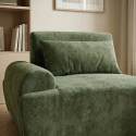 Sillón derecho para sofá modular de tela con cojín