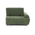 Sillón derecho para sofá modular de tela con cojín