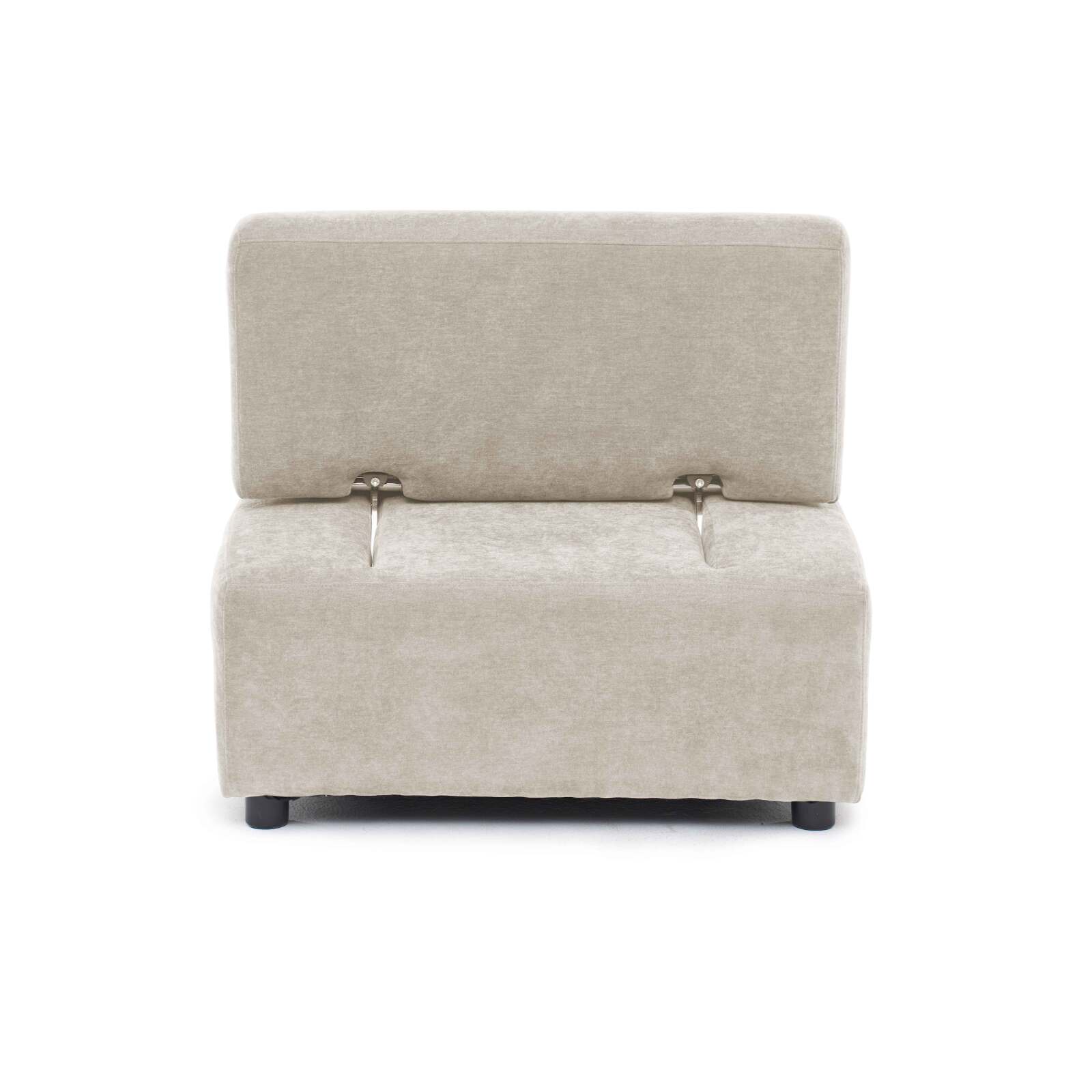 Sillón de tela para sofá modular con cojín