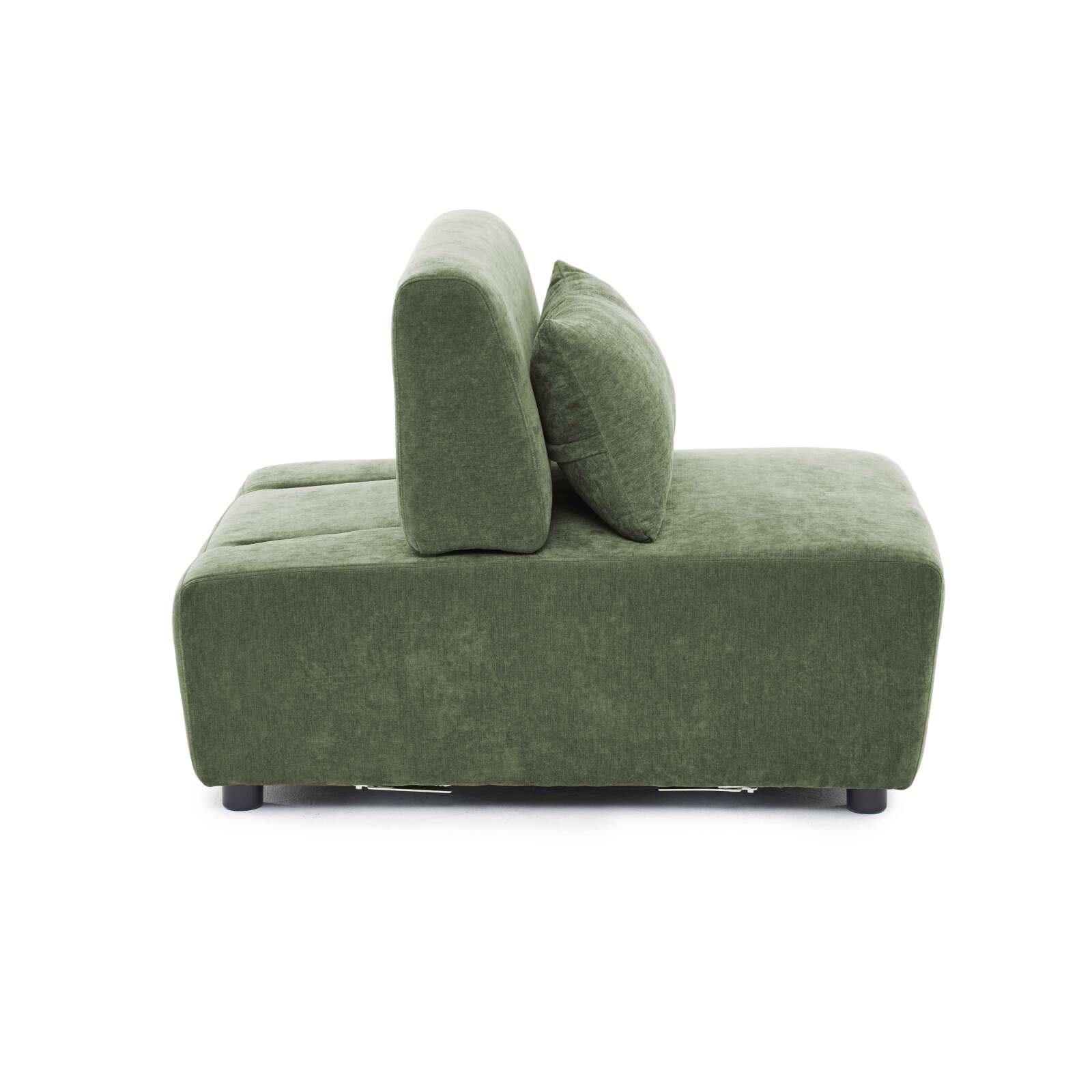 Sillón de tela para sofá modular con cojín