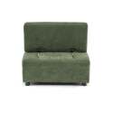 Sillón de tela para sofá modular con cojín