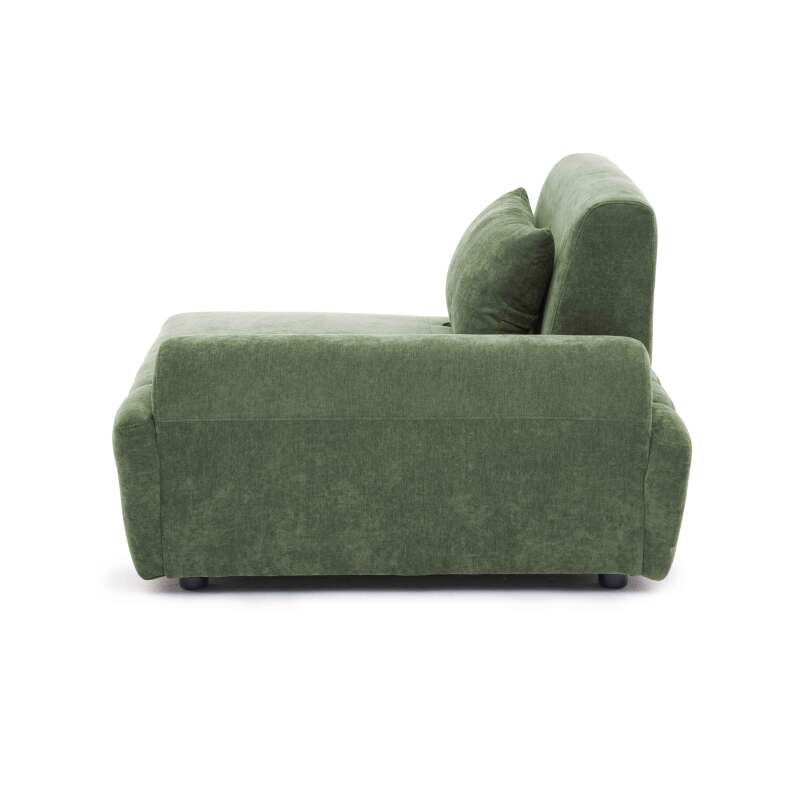 Sillón izquierdo para sofá modular de tela con cojín (4/8)