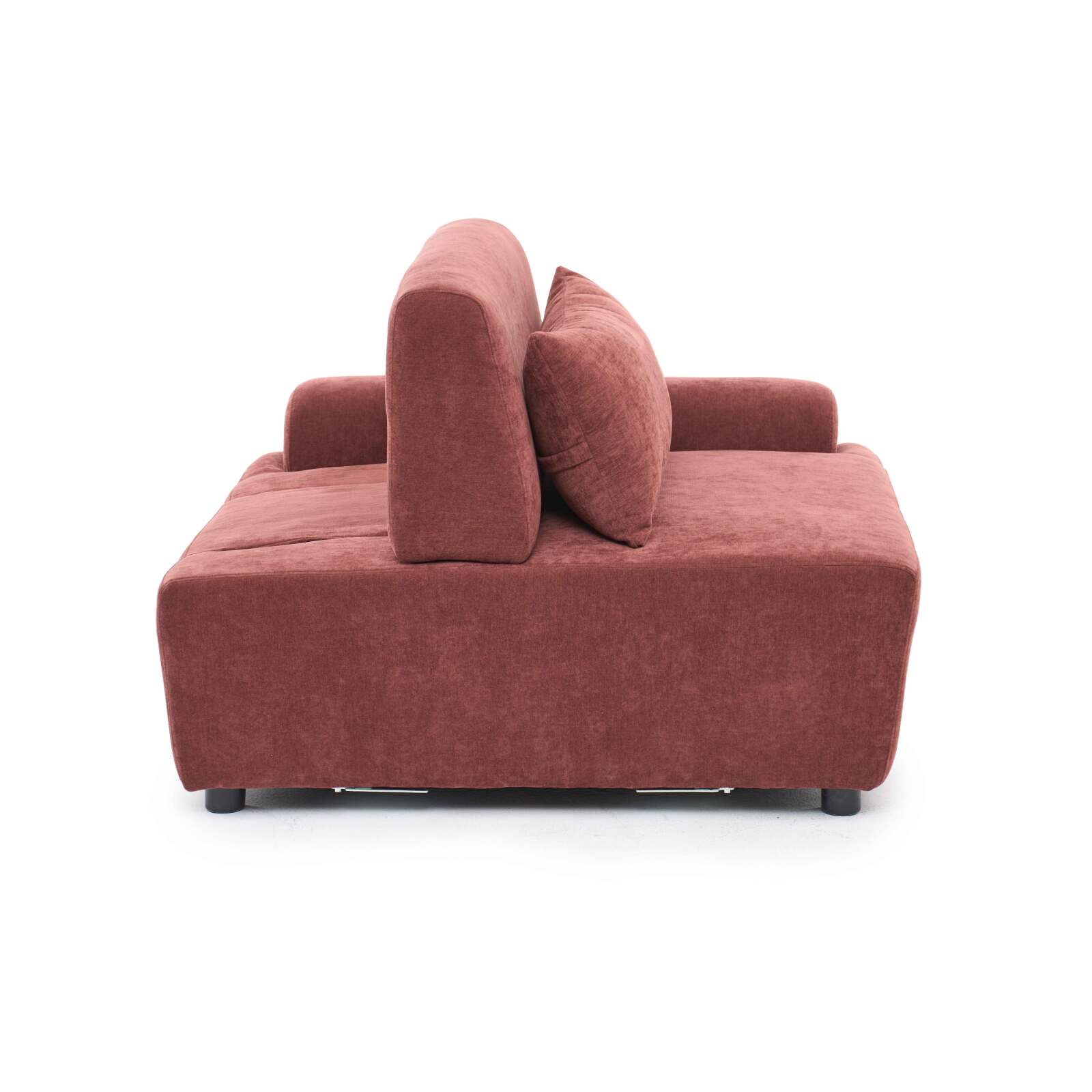 Sillón izquierdo para sofá modular de tela con cojín
