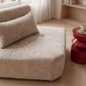 Sillón esquinero de tela para sofá modular con cojín